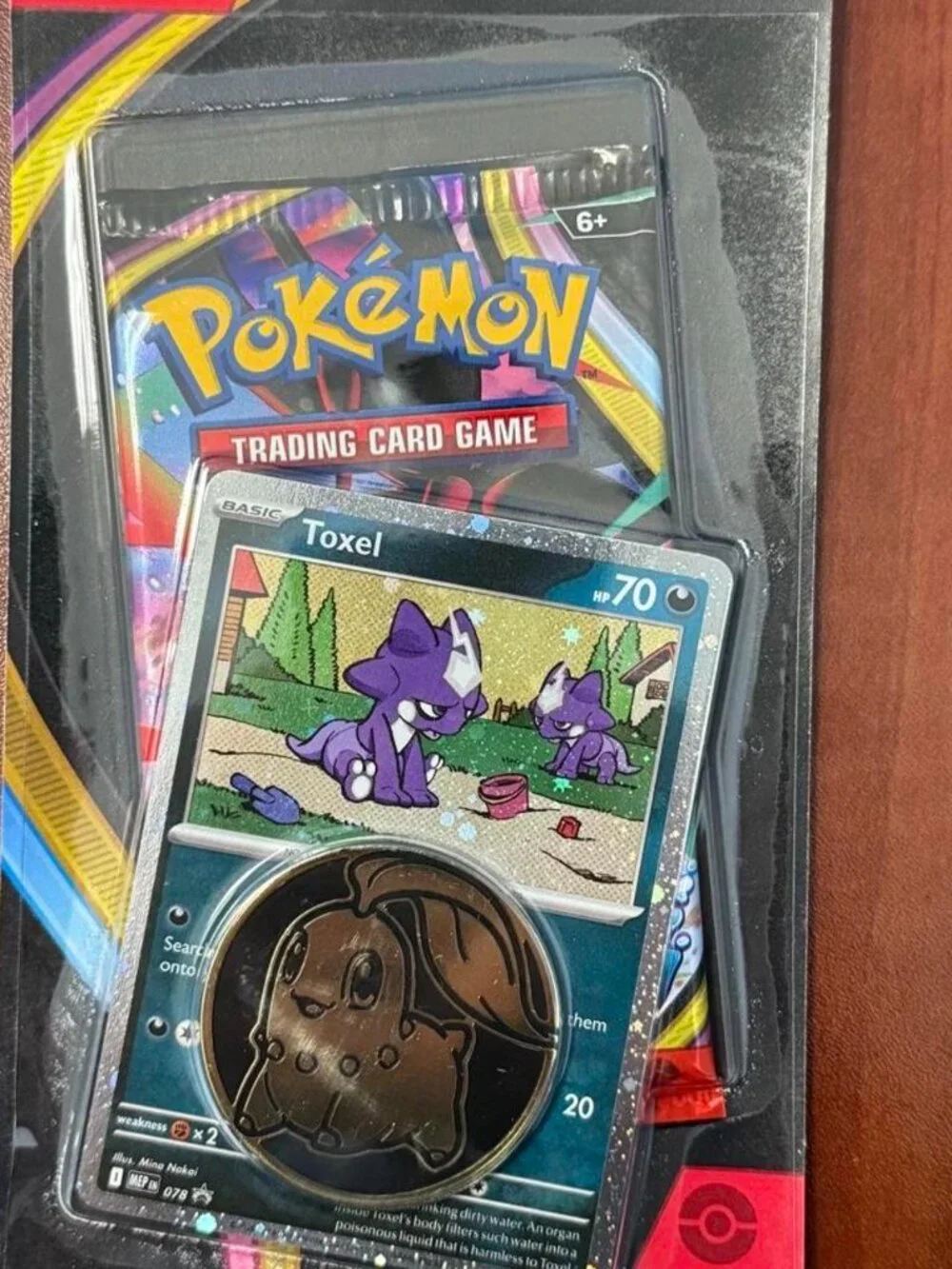 Pokémon TCG Sealed Chaos Rising Blister – Booster Pack + Promo Card + Coin